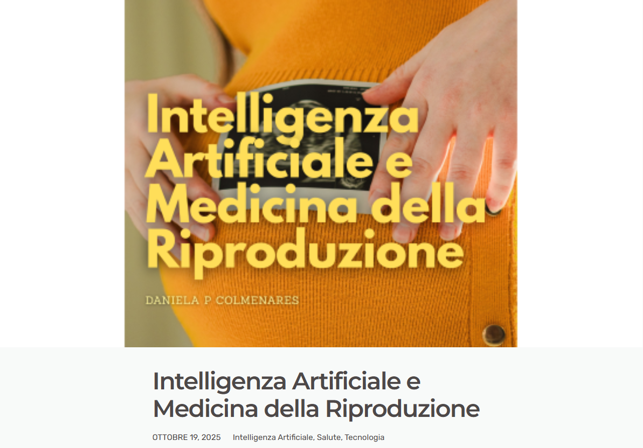 Screenshot dell'articolo su danielacolmenares.it